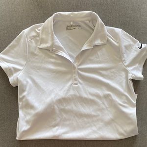 Nike White Golf Shirt